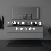 Extra utskärning i badrumslåda