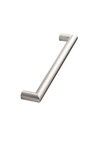 Furnipart - D Angle - greb i rustfrit stål silkeslebet CC224mm L236,7mm H30m