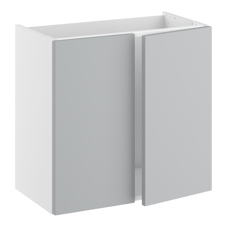 Lågt, grunt badrumsunderskåp, slimline