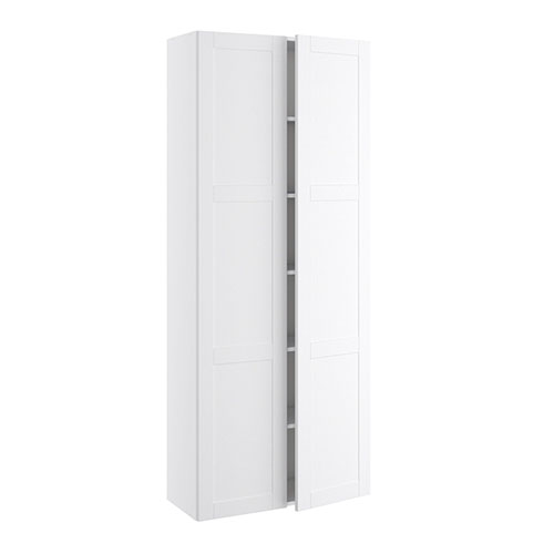 Grunt högskåp med 5 hyllplan, 80 cm