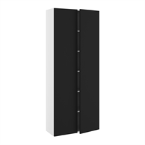 Grunt högskåp med 5 hyllplan, 80 cm