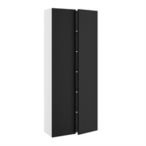 Grunt högskåp med 5 hyllplan, 80 cm