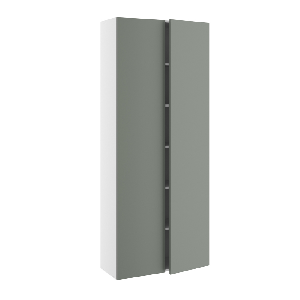 Grunt högskåp med 5 hyllplan, 80 cm