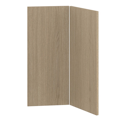Viklucka till överskåp/hörnunderskåp <br> 2 x H: 70 cm B: 25,6 cm