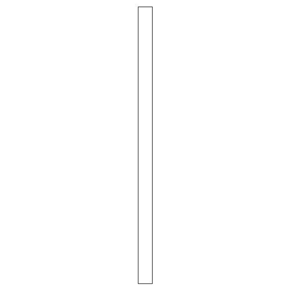Passbit till högskåp<br> H: 195,2 cm B: 10 cm