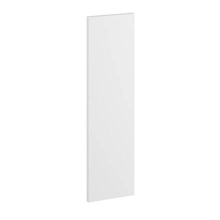 Utvändig gavel 68 x 280 cm - Vit med fasta mått