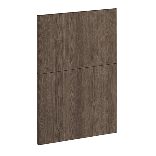 Underskåpslucka 2-delad H: 70 cm