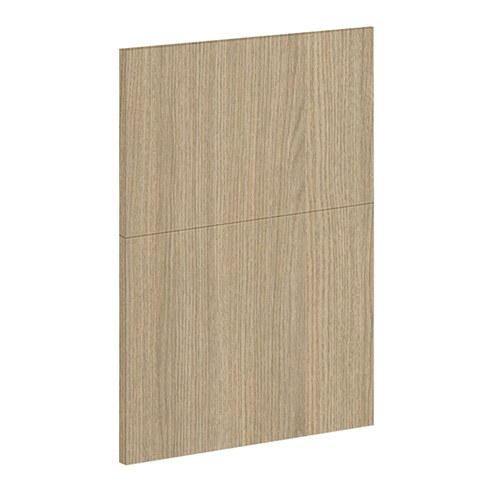 Underskåpslucka 2-delad H: 70 cm